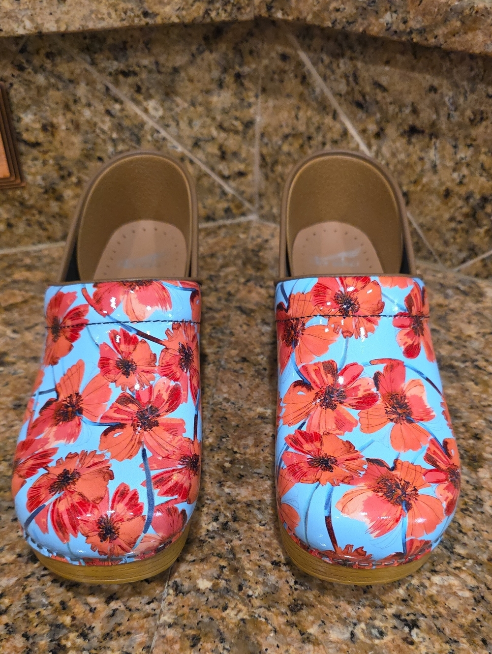 Like New Dansko Professional Poppies Clog - SZ 40